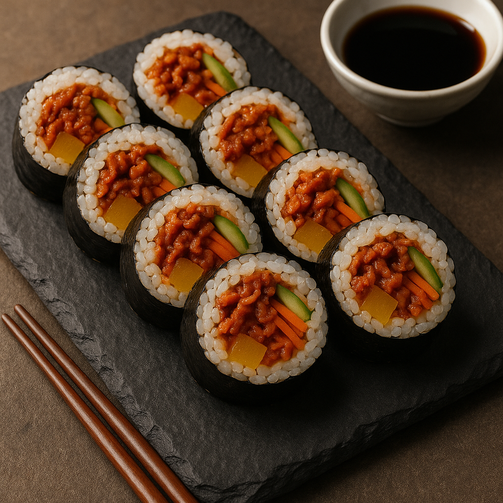 Spicy Pork Kimbap